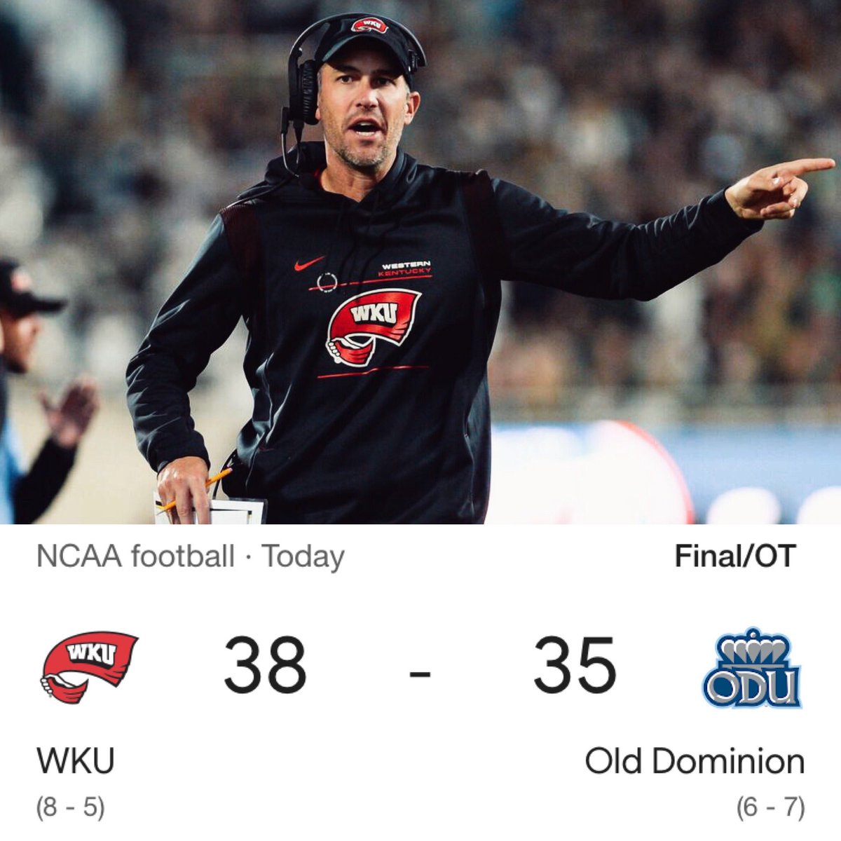 Western Kentucky comes back from a 28-0 deficit to win the Toastery Bowl🤯👏