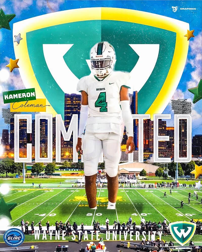 Muskegon Reeths-Puffer 2024 WR/CB/S Kameron Coleman has committed to Wayne State

football.thedzone.com/players/kamero…