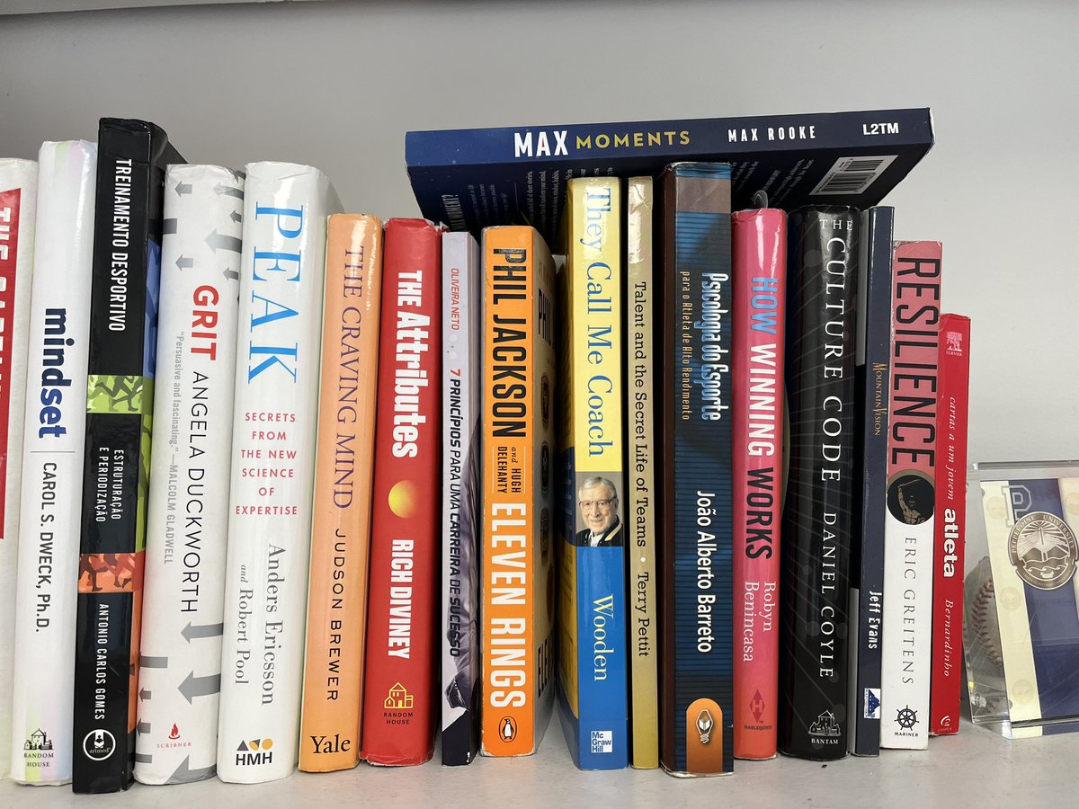 Always a grateful moment when you see your book on a coaches shelf alongside other mentors who have impacted your life… Live L2TM 🙏🏼