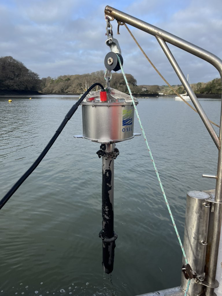 Mara Fischer (@marafischr) on Twitter photo Productive day out on the boat on Friday refining our coring methodology for surveying sediment carbon across gradients of human disturbance as part of the <a href="/ConvexSeascape/">Convex Seascape Survey</a> Survey 🗺️🛥️ Productive day out on the boat on Friday refining our coring methodology for surveying sediment carbon across gradients of human disturbance as part of the <a href="/ConvexSeascape/">Convex Seascape Survey</a> Survey 🗺️🛥️