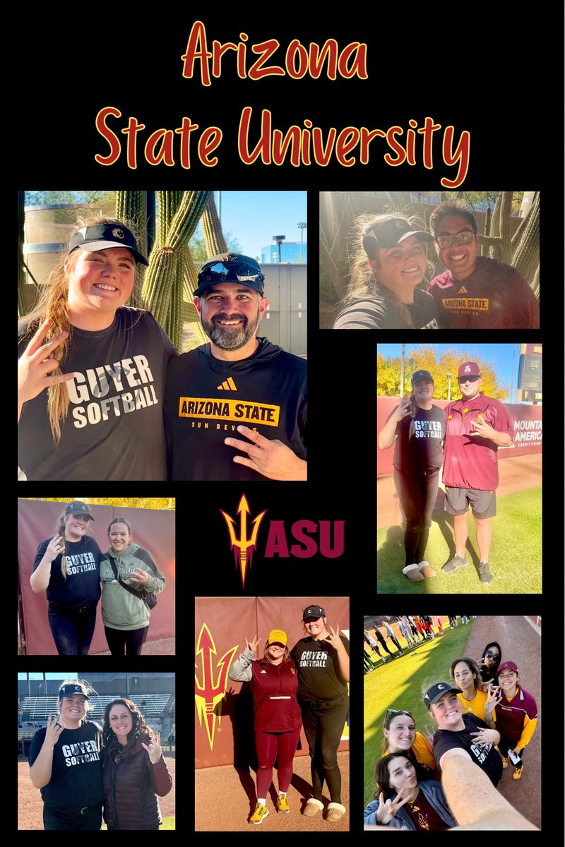 So grateful for the opportunity to work with the coaches, staff and players at the <a href="/ASUSoftball/">Sun Devil Softball</a> elite camp last weekend.  Tempe didn’t disappoint!   Thank you Coach <a href="/coachcbartlett/">Megan C Bartlett</a> <a href="/Jkolaitis3/">Jimmy Kolaitis</a> <a href="/JMan4514/">J Manley</a> <a href="/hailey_decker_/">Hailey Decker</a> for the instruction and feedback over two days at Farrington