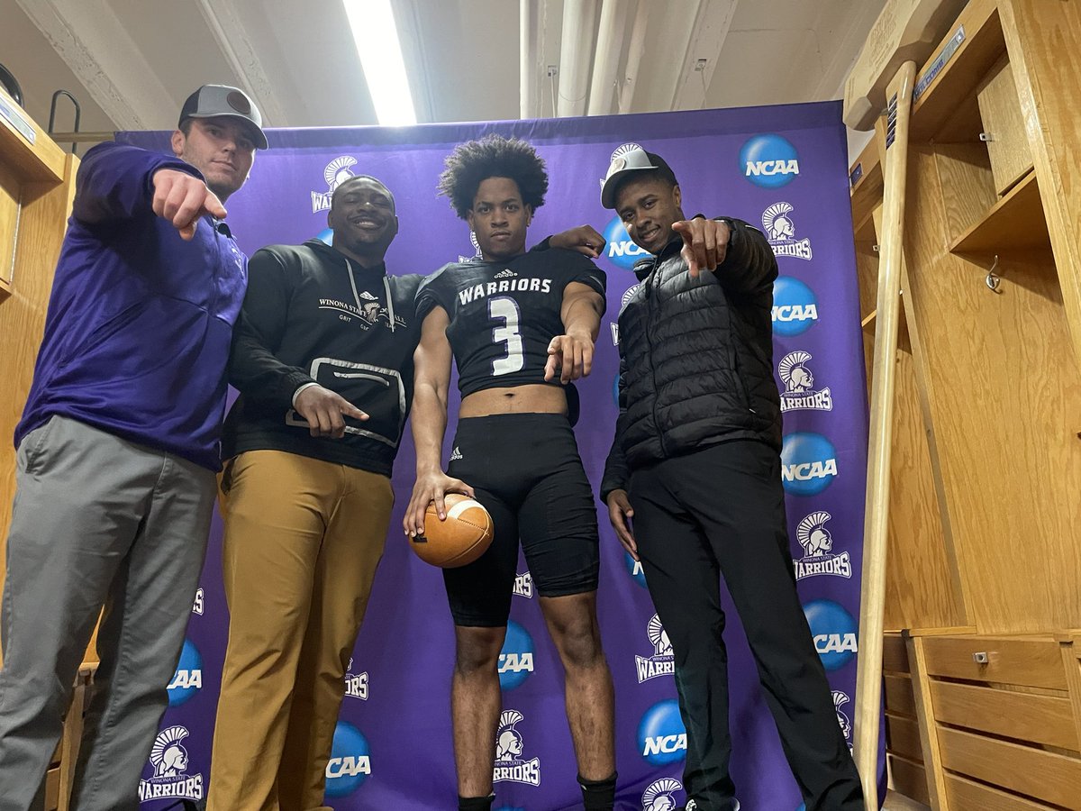 Had a great visit at Winona state great experience!! @Coach_Bergy @5__On__It @Phouly31 @ReggieWynns