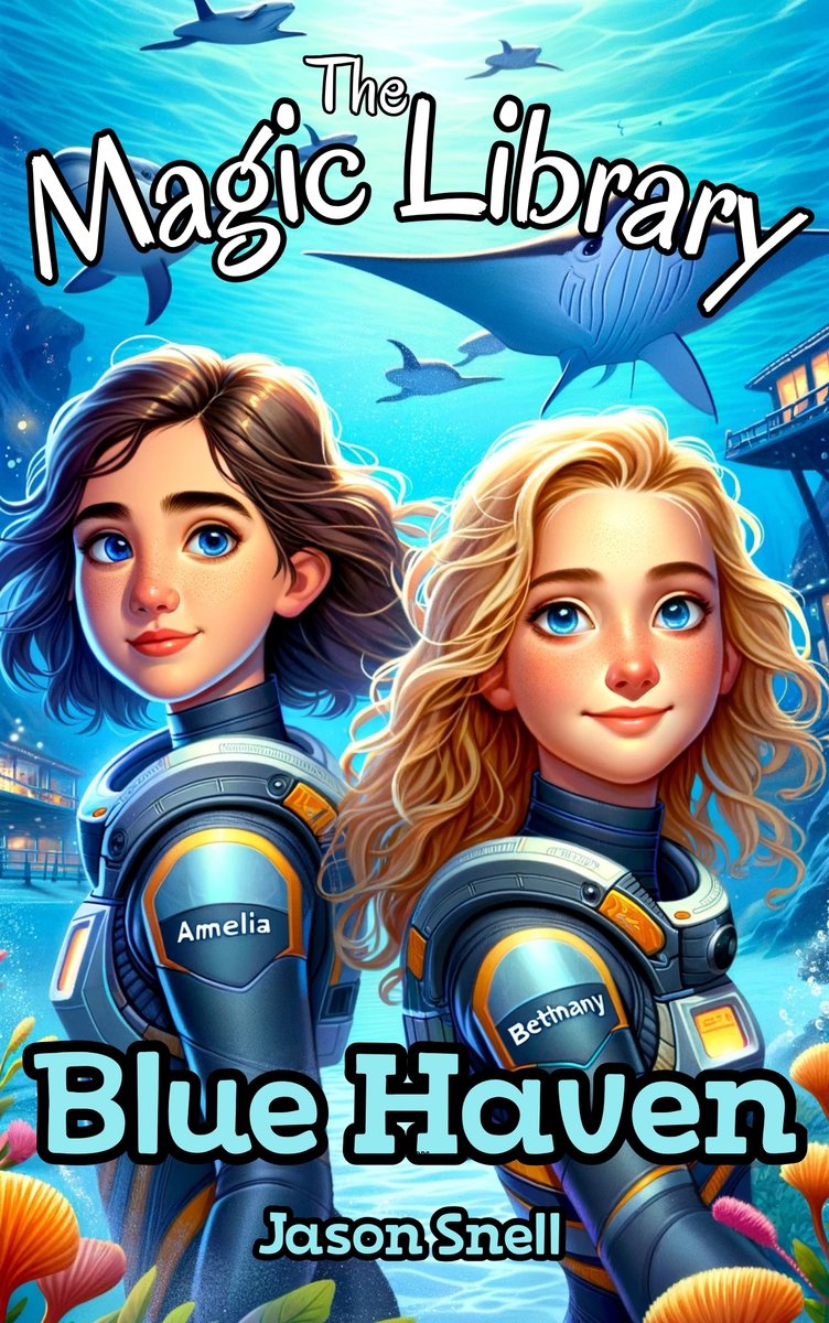 jsnellauthor's tweet image. For a limited time join Amelia and Bethany in the future underwater city Blue Haven for free. Join them on a race in submersibles and on an amazing discovery deep under the ocean.

amazon.com/gp/product/B0C…

#FreeEbook #MagicLibrary #BlueHaven #Reading #books #Adventure #TimeTravel