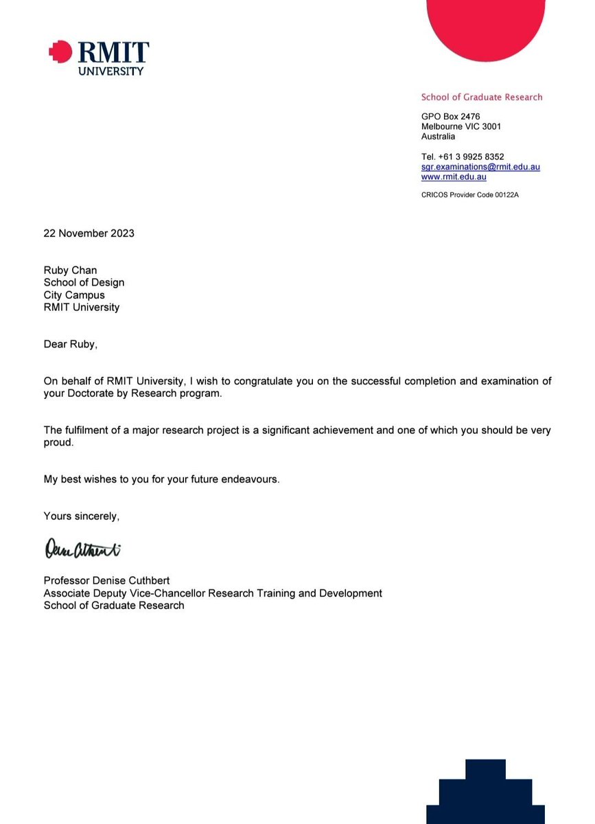 Ruby Chan (PhD) (@ruby_chanby) on Twitter photo Officially completed my PhD on packaging to reduce household food waste! Thank you <a href="/EndFoodWasteAus/">End Food Waste Australia</a>, my supervisors and others who have supported me. The archival version of my thesis is available here: researchrepository.rmit.edu.au/esploro/output… | #phd #research #fightfoodwaste #savefood #packaging Officially completed my PhD on packaging to reduce household food waste! Thank you <a href="/EndFoodWasteAus/">End Food Waste Australia</a>, my supervisors and others who have supported me. The archival version of my thesis is available here: researchrepository.rmit.edu.au/esploro/output… | #phd #research #fightfoodwaste #savefood #packaging