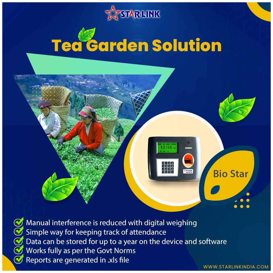 starlinkindia's tweet image. ☕ Elevate your tea garden operations with #TeaGardenSolution: 🛠️ Digital Weighing 📆 Simple Attendance Tracking 💾 Year-long Data Storage 🏛️ Govt Norms Compliance 📊 .xls Reports
Transform tradition with technology! 🚀☕ #SmartFarming #TeaIndustry 🌱