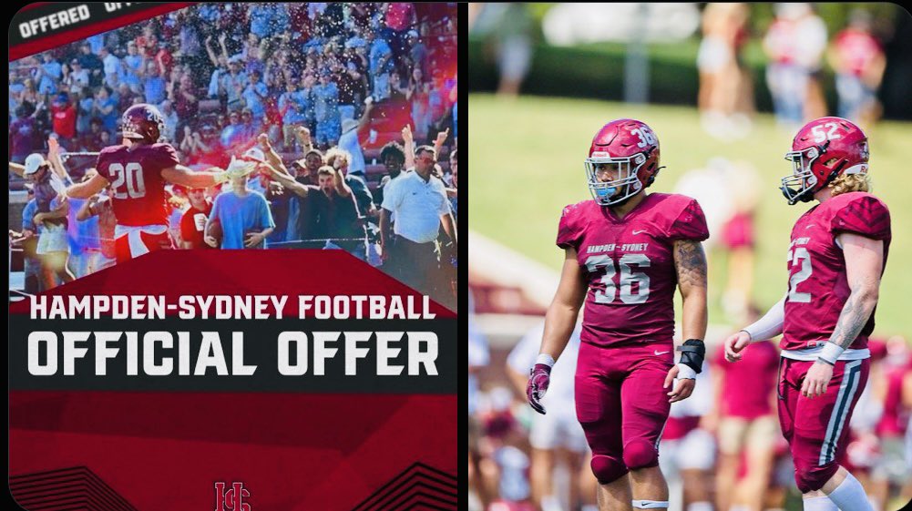 After a great conversation with Coach Zach Zullinger, I am blessed to receive my first college football offer from @HSC__FOOTBALL. #gotigers 🐅 @PDS_ChargersFB @ChadGrier_ @coachserepca @_Coach_Baldwin. @CoachCoiro @swright12 @Coach_K_Walker