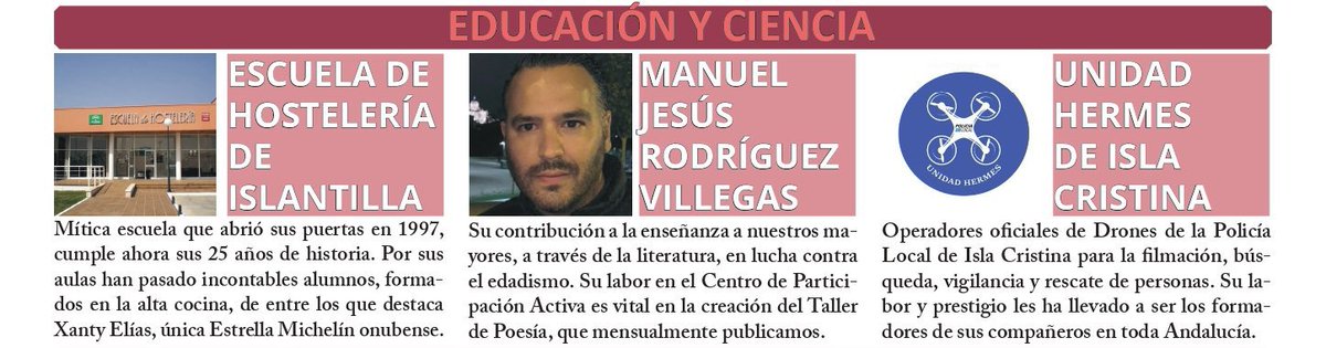 Unidad Hermes Policia Local Isla Cristina (@hermesplocal) on Twitter photo <a href="/HermesPLocal/">Unidad Hermes Policia Local Isla Cristina</a> nominada en EDUCACIÓN Y CIENCIA. En VII Premios Anuales <a href="/La_Higuerita/">LA HIGUERITA</a> <a href="/HermesPLocal/">Unidad Hermes Policia Local Isla Cristina</a> nominada en EDUCACIÓN Y CIENCIA. En VII Premios Anuales <a href="/La_Higuerita/">LA HIGUERITA</a>