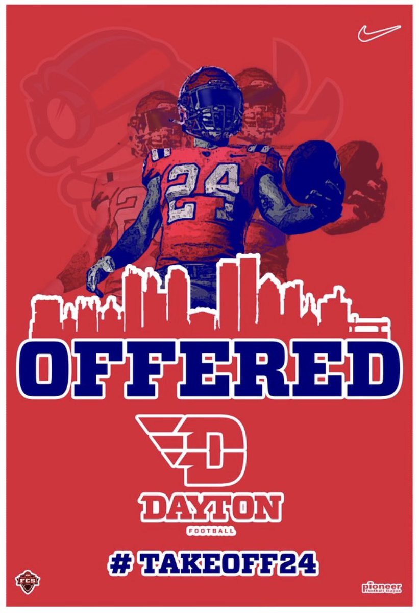 Austin Cline (@austincline1323) on Twitter photo Extremely blessed and excited to receive my first D1 offer to play at the next level at Dayton football. Amazing program , team , & coaching staff!
Go Flyers! <a href="/BeaverFB_JUICE/">Beaver Local Footbal</a> <a href="/DaytonFootball/">Dayton Football</a> <a href="/CoachTedHefter/">Ted Hefter</a> <a href="/coachmckenzie1/">michael mckenzie</a> <a href="/coachjoshludwig/">Joshua Ludwig</a> <a href="/OhioValleyPreps/">Ohio Valley Preps</a> <a href="/AIR_IT_OUT_13/">JIM BALLARD</a> Extremely blessed and excited to receive my first D1 offer to play at the next level at Dayton football. Amazing program , team , & coaching staff!
Go Flyers! <a href="/BeaverFB_JUICE/">Beaver Local Footbal</a> <a href="/DaytonFootball/">Dayton Football</a> <a href="/CoachTedHefter/">Ted Hefter</a> <a href="/coachmckenzie1/">michael mckenzie</a> <a href="/coachjoshludwig/">Joshua Ludwig</a> <a href="/OhioValleyPreps/">Ohio Valley Preps</a> <a href="/AIR_IT_OUT_13/">JIM BALLARD</a>