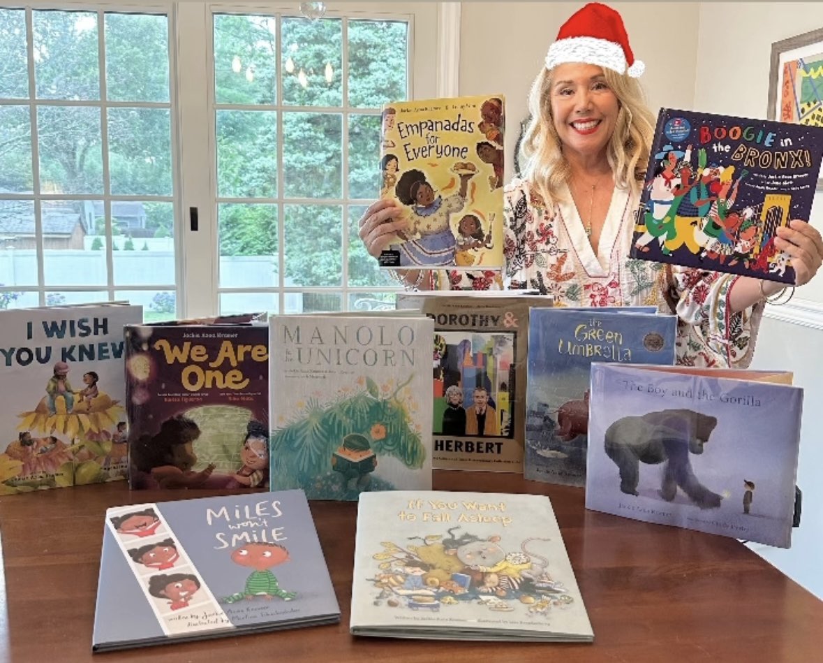 For the holidays spread some book LOVE because stories feed the mind, soul and spirit. And now more than ever, we all need that♥️ Find my books here: 👉🏽linktr.ee/JackieAzuaKram…👈🏽