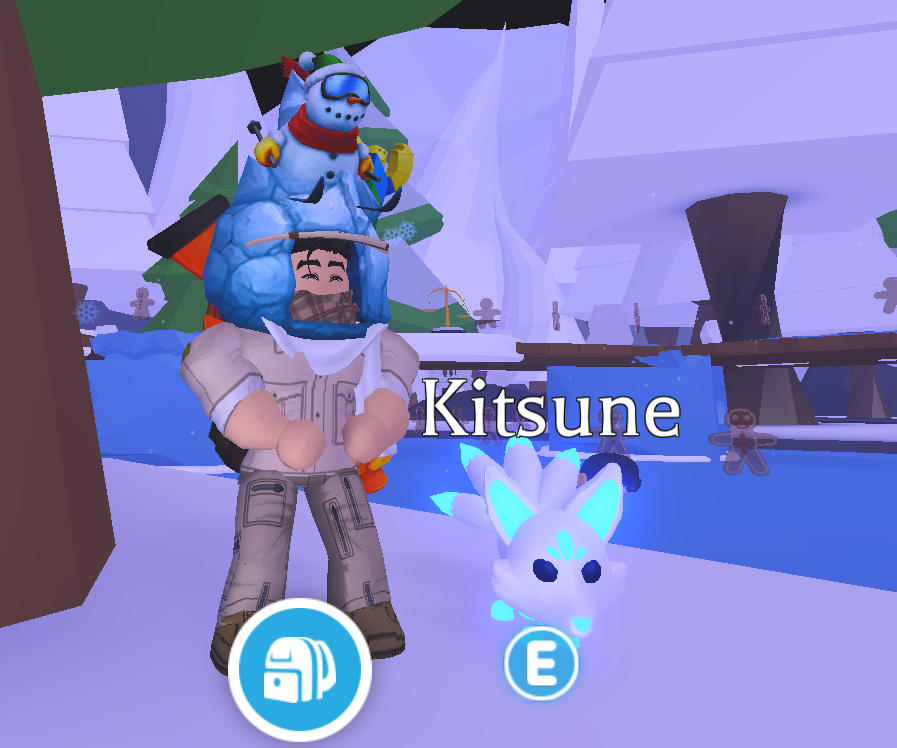 Will the Mega Glacier Kitsune look like this? #adoptme #roblox #Kitsune