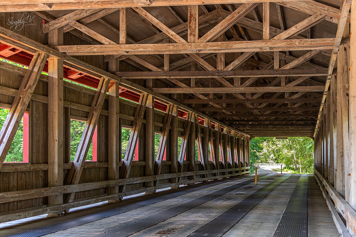 Leading Lines  #ForTheLoveOfPhotography   #CoveredBridge