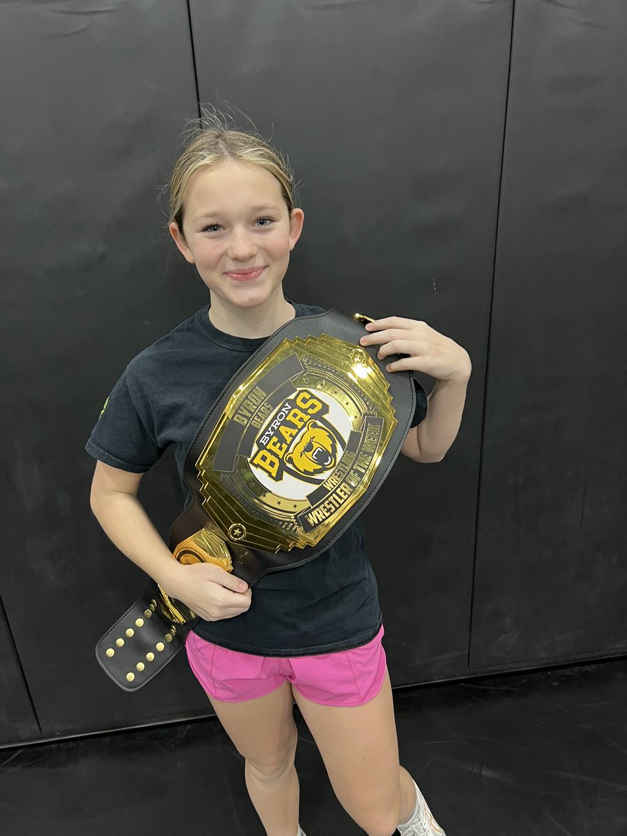 This weeks Wrestlers of the Week: Varsity: Will Roth Girls: Kenadee Bartel #ByronBears @ByronBears @RCSMN @LHSEagles