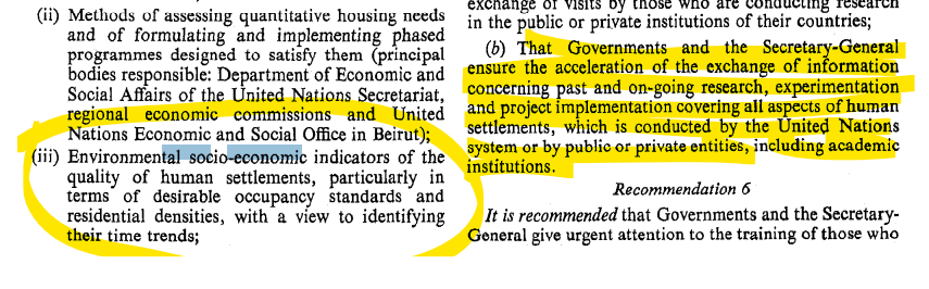 #UnitedNations Human Resettlment document- 1972 - #PublicPrivate Partnerships including Academic Instituions.
Fascinating. Now go look up the '#Smart Utah' plan and see what you find. 
@iamlisalogan @ConceptualJames @johnforutah @cb4ut @highergroundUT @ChelcieHope @Resist_CBDC