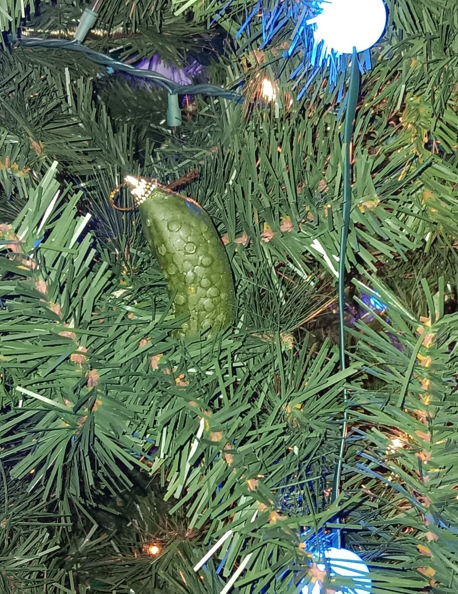 Do you know the pickle story at Christmas? The legend is --- it has a Civil War connection. @KEDC_HERO @KEDCGrants #funtrivia