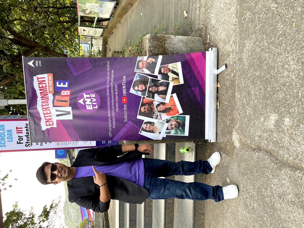 amitbhatia1509's tweet image. #abplive is part of #iitbombay big fest mood indigo..#entlive hosted a fab session with jitendra kumar aka jeetu bhaiya of panchayat and shriya pilgaonkar...watch the session soon on abp live and ent live and if u spot hoarding of abp live and ent live then share here

@ABPNews