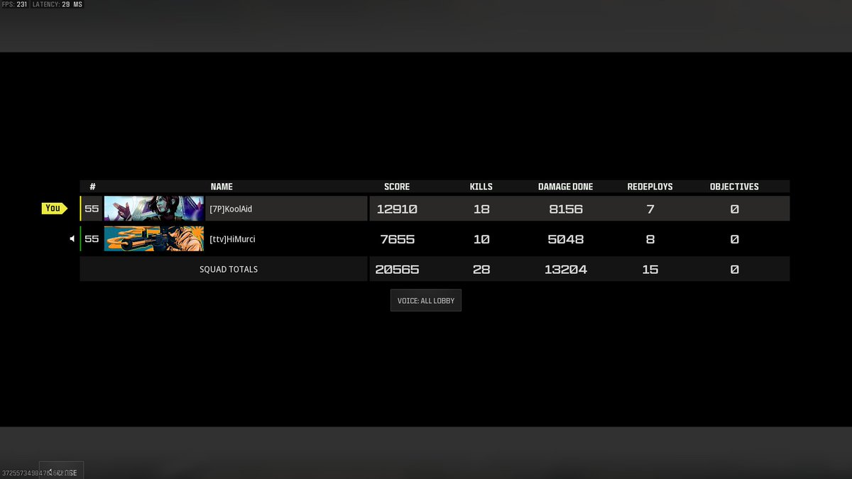 #5x Vondel Duo Quads ShadowBanned Lobby Champs w/<a href="/zMurcii/">Murcielago</a> shoutout Activision for hosting this special mode! #200ping kings