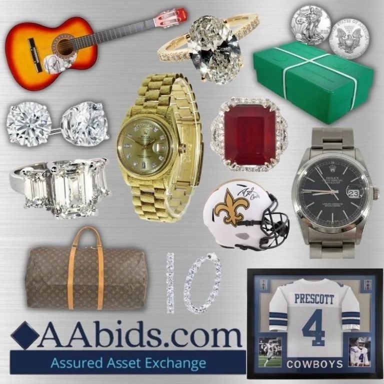 Last chance to bid on lux jewelry, bags, bullion, collectibles, etc. amazing gifts to receive before Christmas (most places)! Bidding closes 10pmET. aabids.com/catalog/509594…