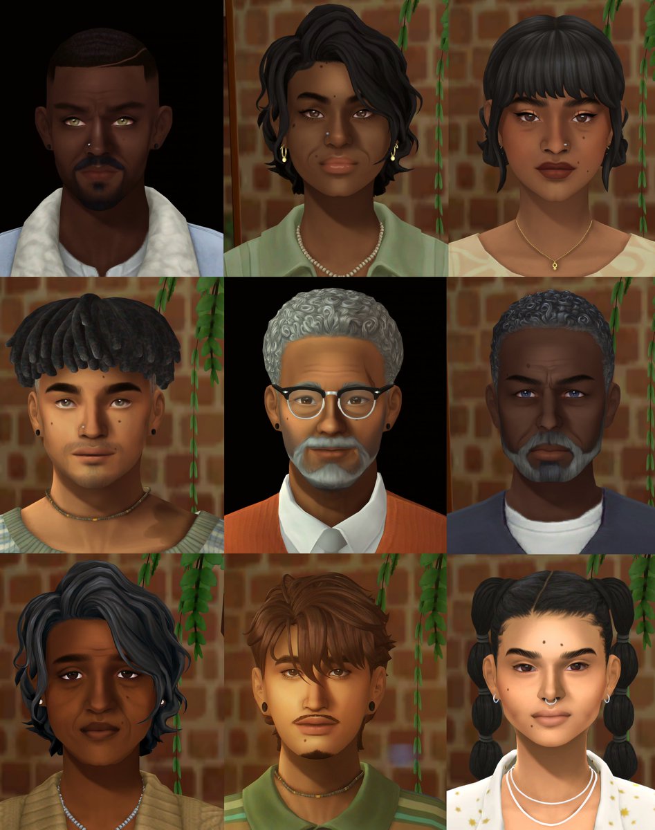 These are sims of my favorite sims I've made thus far in 2023! #TheSims4 #ShowUsYourSims @TheSims