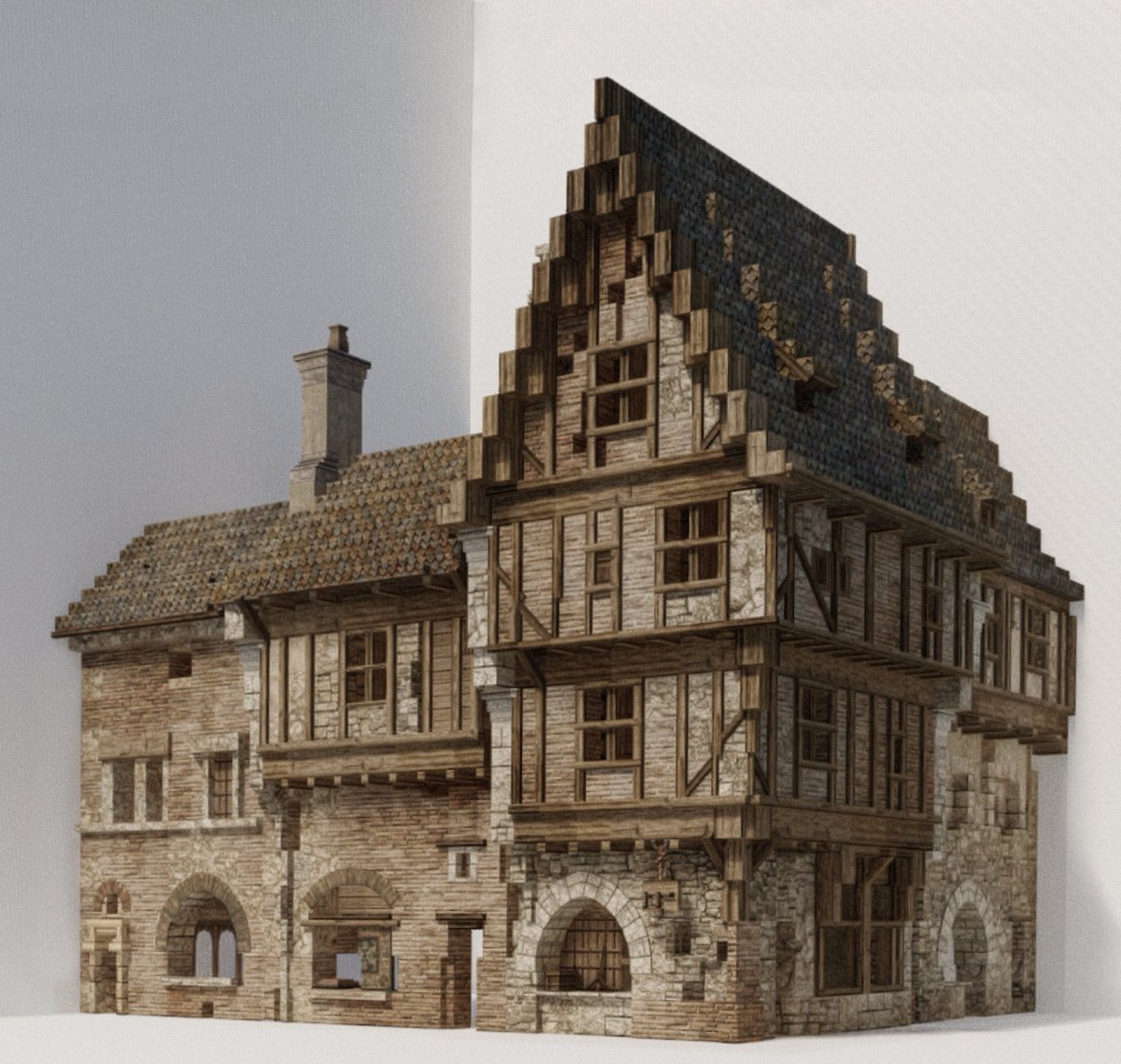 Little french gothic concept build, made with Conquest Reforged Mod.

Built together with @eagincorporated and <a href="/wheellee1/">Rota Fortunae</a>