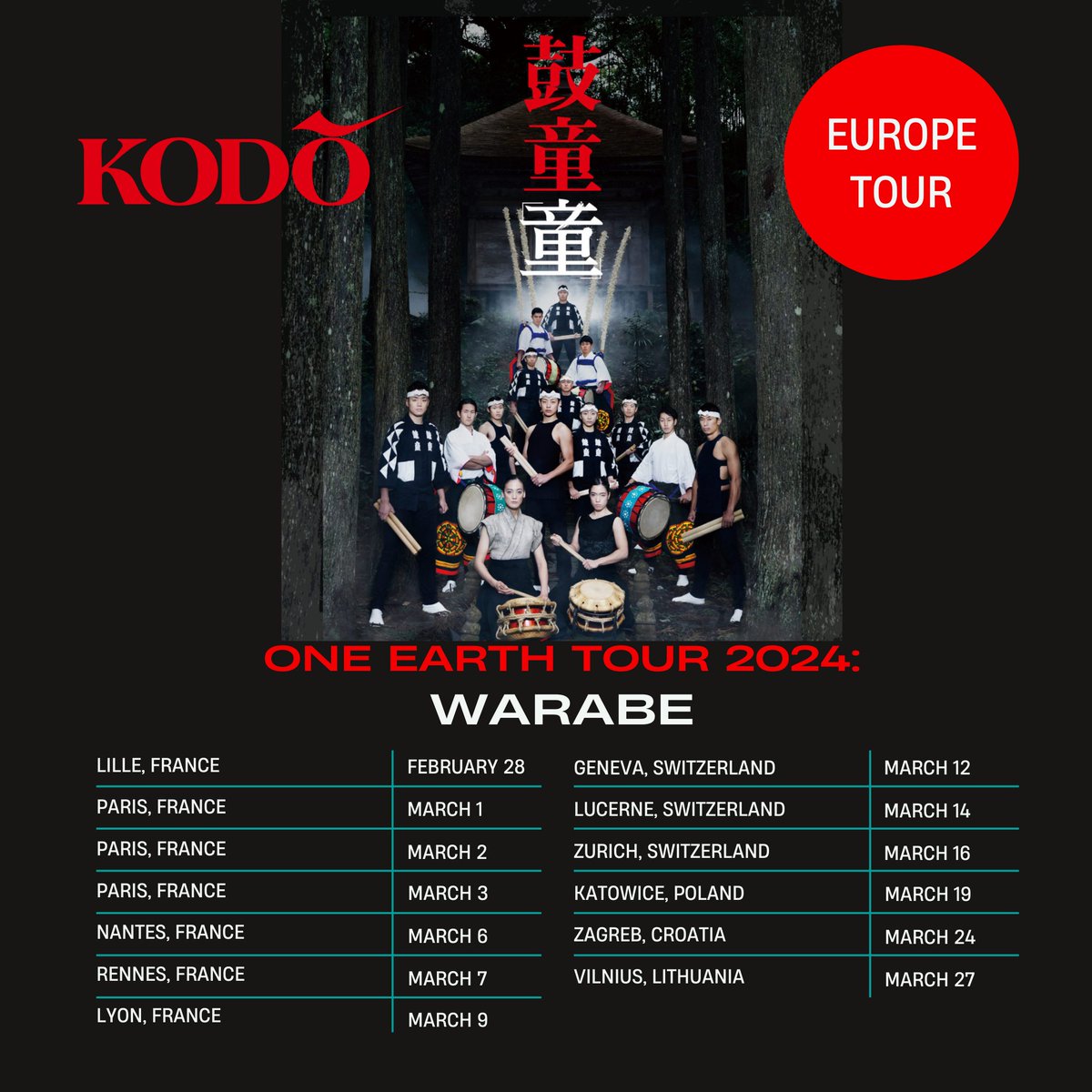 Kodo 鼓童 (@KodoHeartbeatEn) / Posts / X