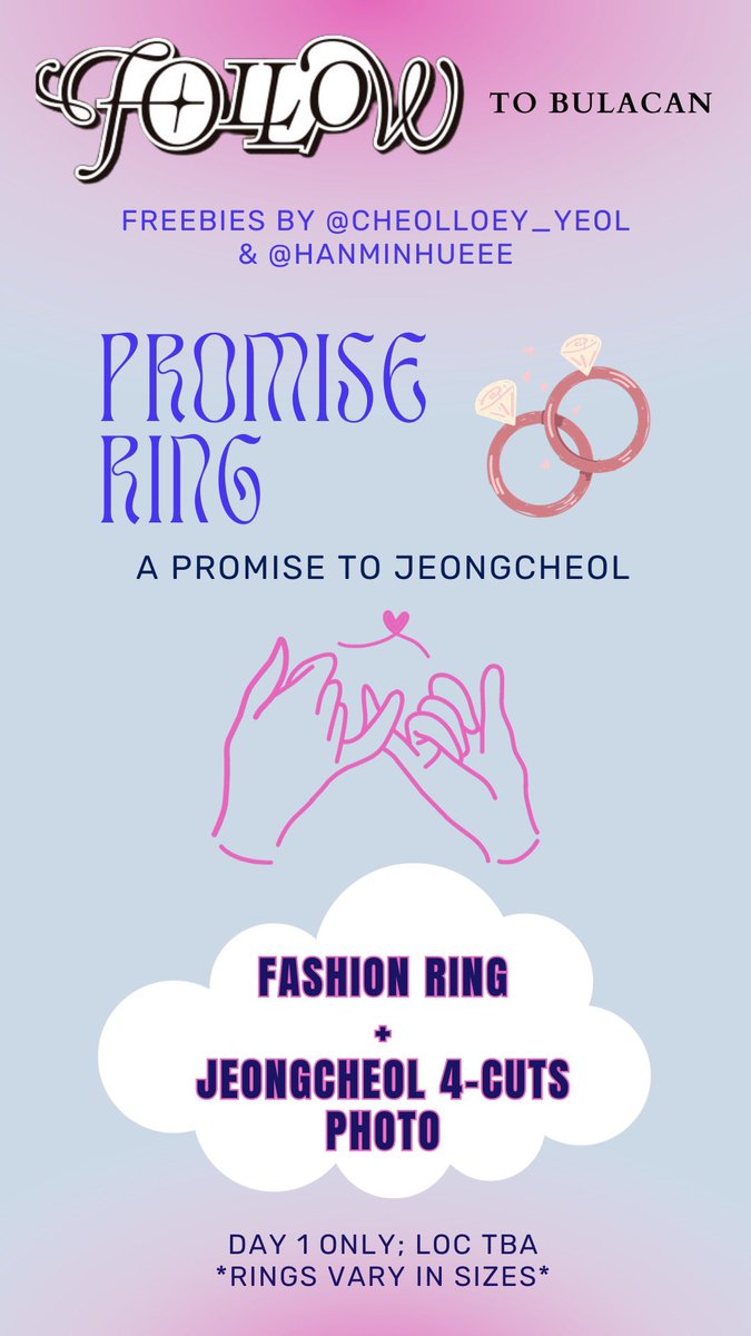 cheolloey, iβll be YOURS (@cheolloey_yeol) on Twitter photo Seventeen Follow to Bulacan π
Day 1 π«Άπ»
βA promise to JeongCheol that we will all wait for their return.β π₯Ήπ©·π©΅
Freebies by <a href="/cheolloey_yeol/">cheolloey, iβll be YOURS</a> & <a href="/hanminhueee/">HANMINHEE π«Ά</a>
πfollow, like, RT
π1:1
πOpen for trades
πloc: tba
#SeventeenFollowToBulacan #SVTFollow #SEVENTEEN #jeongcheol Seventeen Follow to Bulacan π
Day 1 π«Άπ»
βA promise to JeongCheol that we will all wait for their return.β π₯Ήπ©·π©΅
Freebies by <a href="/cheolloey_yeol/">cheolloey, iβll be YOURS</a> & <a href="/hanminhueee/">HANMINHEE π«Ά</a>
πfollow, like, RT
π1:1
πOpen for trades
πloc: tba
#SeventeenFollowToBulacan #SVTFollow #SEVENTEEN #jeongcheol