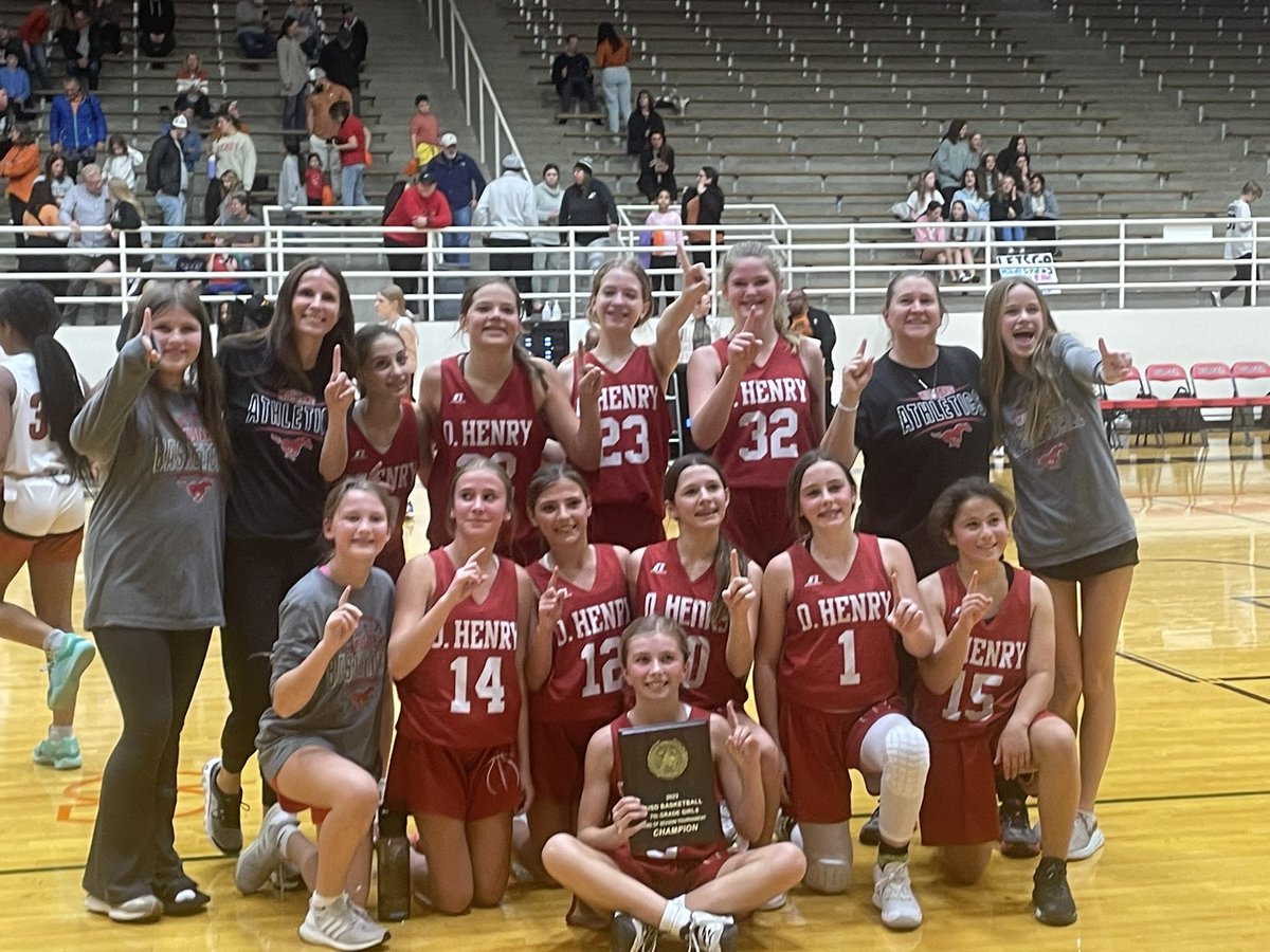 Future Maroons bringing home some hardware!!! Congrats @Ohenryms 7th grade A team. Tournament Champions!!! #LoyalForever