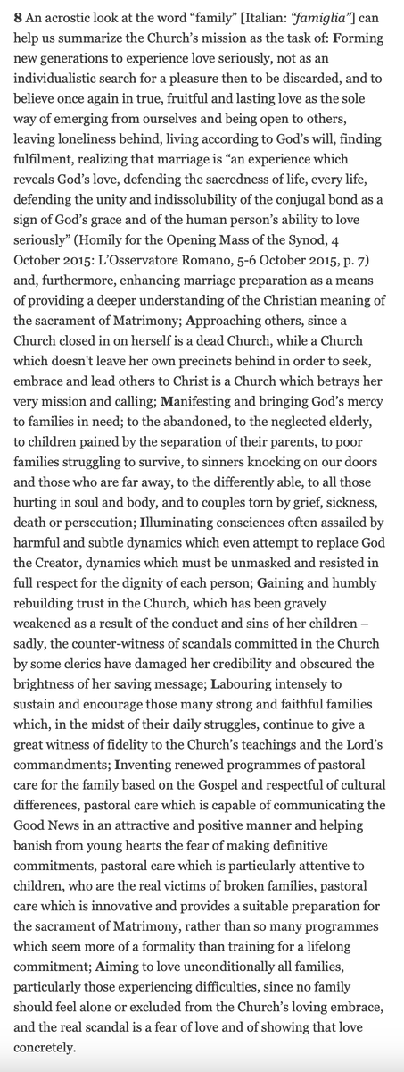 'The Real Scandal Is...' – while everyone's figured out how today's Declaration of the Holy Office (bit.ly/48iF5PT) fits in the grand scene, back in reality (and yet again), Pope's acrostic footnote to close his 1st Synod is back to save the day: bit.ly/3uRE3ZT