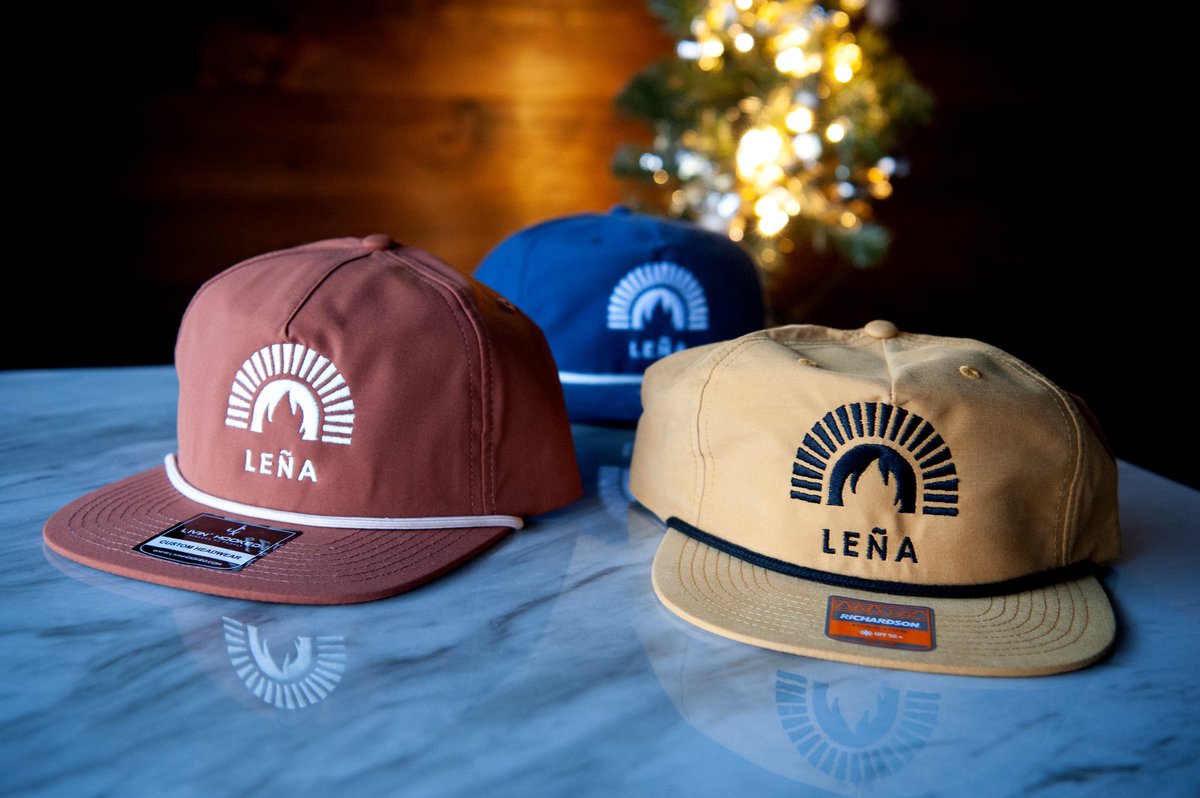 Happy Holidays everyone! We've got some great last minute stocking stuffers for you 🎄 Our custom Leña rope hats (new colors just came in), t-shirt, stickers + gift certificates make for perfect presents. To our customers, thanks for making 2023 such a memorable year for us.