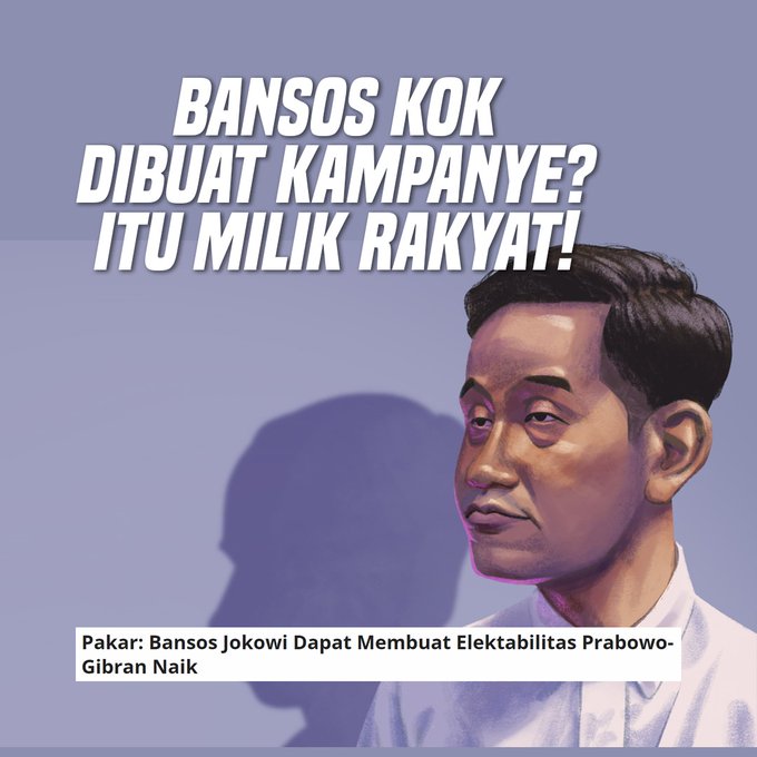 Partai_Biru's tweet photo. Bansos kok dibuat untuk kampanye? Bukannya itu memang hak rakyat ya pak @jokowi

#AmbilBansos
PilihSesuaiNurani https://t.co/tpuJokJZ0O