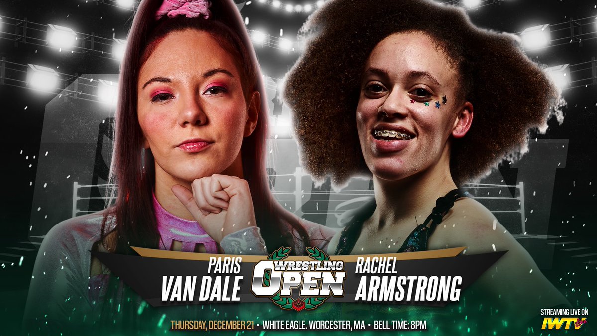 BREAKING: The debuting Rachel Armstrong takes on Paris Van Dale! Will PVD be preoccupied with Kennedi Copeland? Can Rachel pull off the upset? Find out Thursday night! Advanced Seats: shopiwtv.com/collections/wr… 📺: @indiewrestling 🎟️: $10 at the door #WrestlingOpen