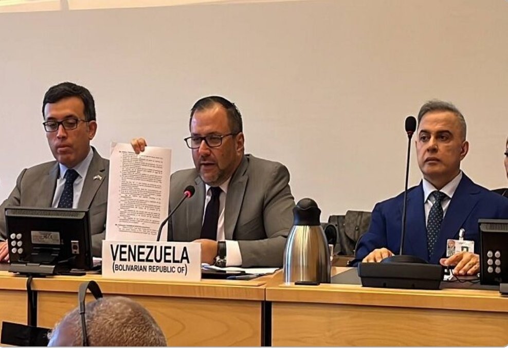 Canciller @yvangil pide a Canadá 🇨🇦 no “inmiscuirse” en la disputa por el Esequibo.

'Ocúpense de sus problemas'

'primicia.com.ve/nacion/cancill… 

#LaVenezuelaBella