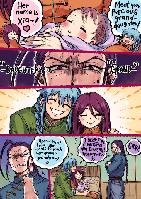 ✨Grandpa Feng ✨ ⬅️read from right to left