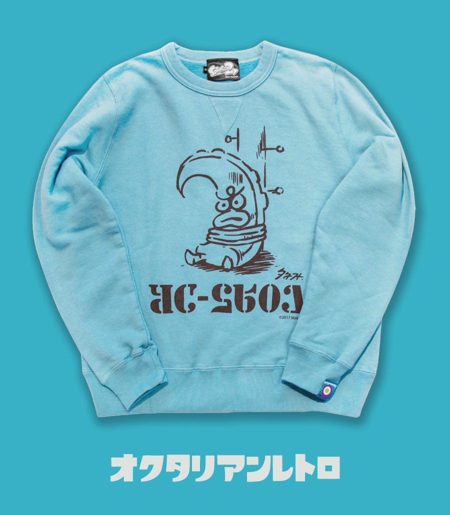 スプラトゥーン シリーズより 『レトロジャッジスウェット』と『オクタ