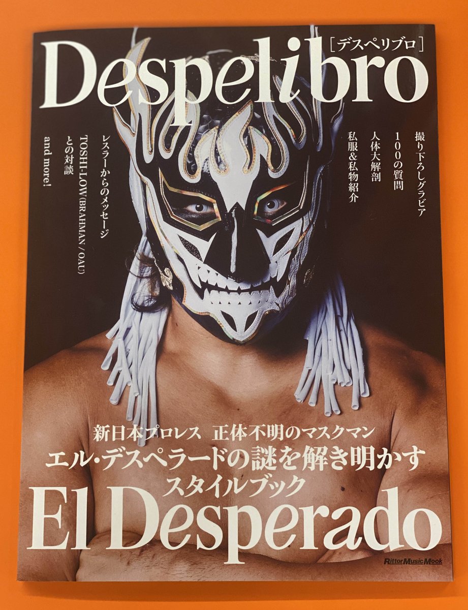 エルデスペラード選手 初のスタイルブック【Despelibro】がついに発売