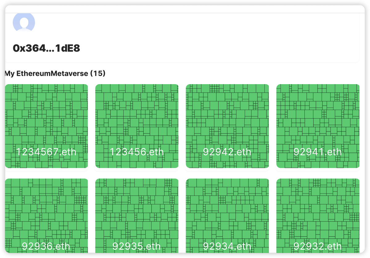 newcryptospace.com/#/invite/0x364…

.eth 铭文域名的积分和土地可以查看了，好像积分12.31之前领取有效，我再研究一下，你们也看看，等会出个教程。