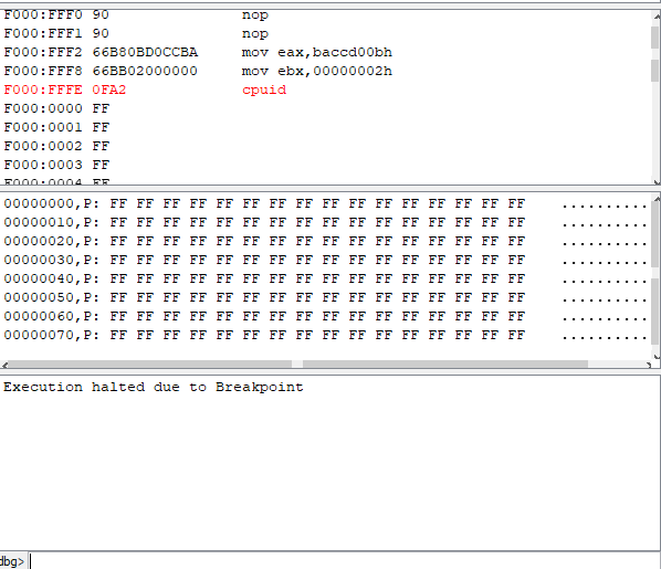 nickeverdox's tweet image. TIL: the 0xBACCD00B cpuid function scattered around various AMD firmware is actually just an AMD SimNow breakpoint😇

Originally spotted it in prod SMM supervisor module on my lenovo thinkpad but now realizing they're everywhere.