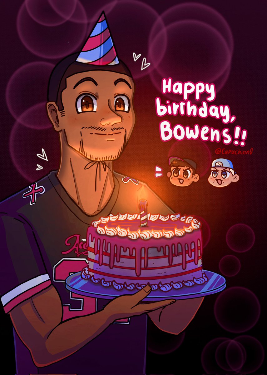 HAPPY BIRTHDAY @Bowens_Official! ✂️✂️🩷 (A little bit late but I hope you like it!)

#TheAcclaimed #AEW