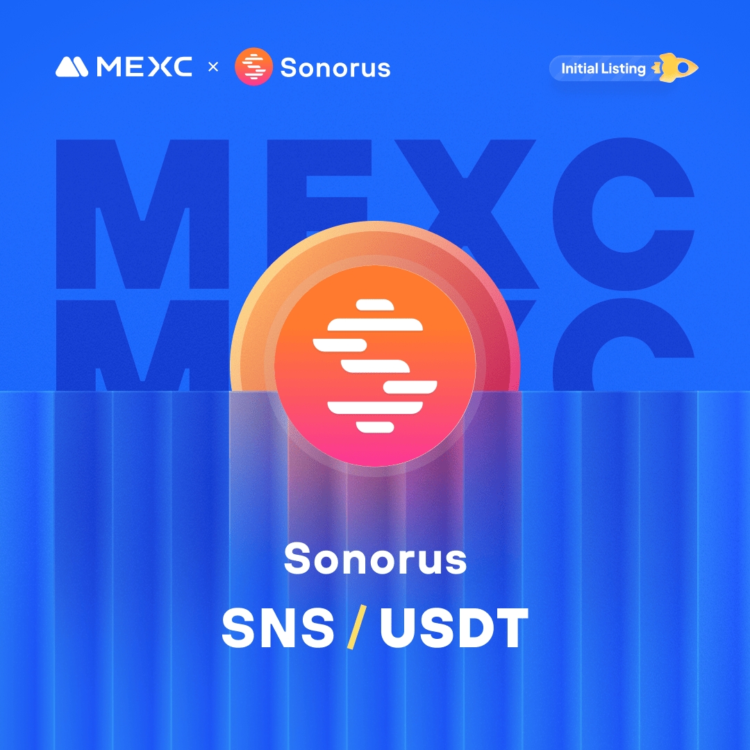 We’re thrilled to announce that the @SonorusOfficial Kickstarter has concluded and $SNS will be listed on #MEXC! 🔹Deposit: Opened 🔹SNS/USDT Trading: Dec 19, 06:00 (UTC) Details: mexc.com/support/articl…