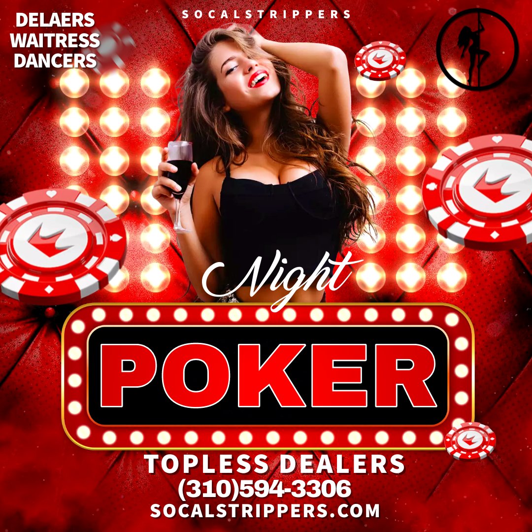 Topless Poker Dealers for Rent / Hire in Los Angeles & Orange County! Topless poker dealers are a great way to make any card night more exciting.
SoCalStrippers.com (310)594-3306
#LosAngeles #ToplessPokerDealer #PokerDealer #PokerDealers #PokerNight #WSOP #Casino #StripPoker