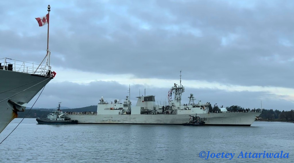 Welcome home to Royal Canadian Navy ship #HMCSVancouver after a 4+ month deployment to the Indo-Pacific. VAN was focused on Operation NEON, Canada’s contribution to monitor sanctions placed on North Korea by the United Nations Security Council.

#navy #warship #RCN #shipsinpics