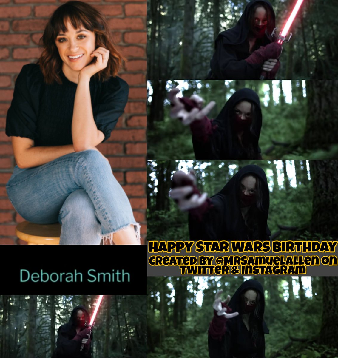 Happy Birthday to <a href="/Deborah_LSmith/">Deborah Lee Smith</a>, she played Qira in fan film #StarWarsTheForceAndTheFury. Follow her also on Instagram instagram.com/deborah_lsmith…. May she have a good one.