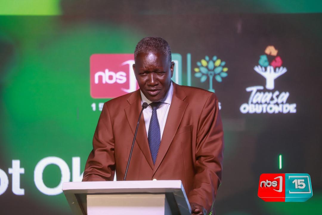 'Climate change is a challenge but it creates an opportunity. The market for carbon is becoming clearer. Our farmers in Uganda  can earn from their trees. ' -Alfred  Okidi ,P.S, Ministry of Water and Environment  #RunningOutOfTrees 
 #15milliontrees #TaasaObutonde  #NBSat15