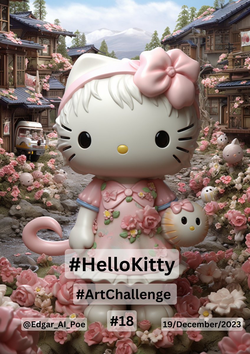 🏆 #ArtChallenge #18 : Hello Kitty 🏆

#Promptshare #AiArt #Teens

📝 
In the style of Hello Kitty, Kawaii Iconography - Sweet Pastel Palette, Cute Character Illustrations, Simple and Playful Designs, Minimalistic Approach, Whimsical Themes, Striking Positive Vibes, Detailed…