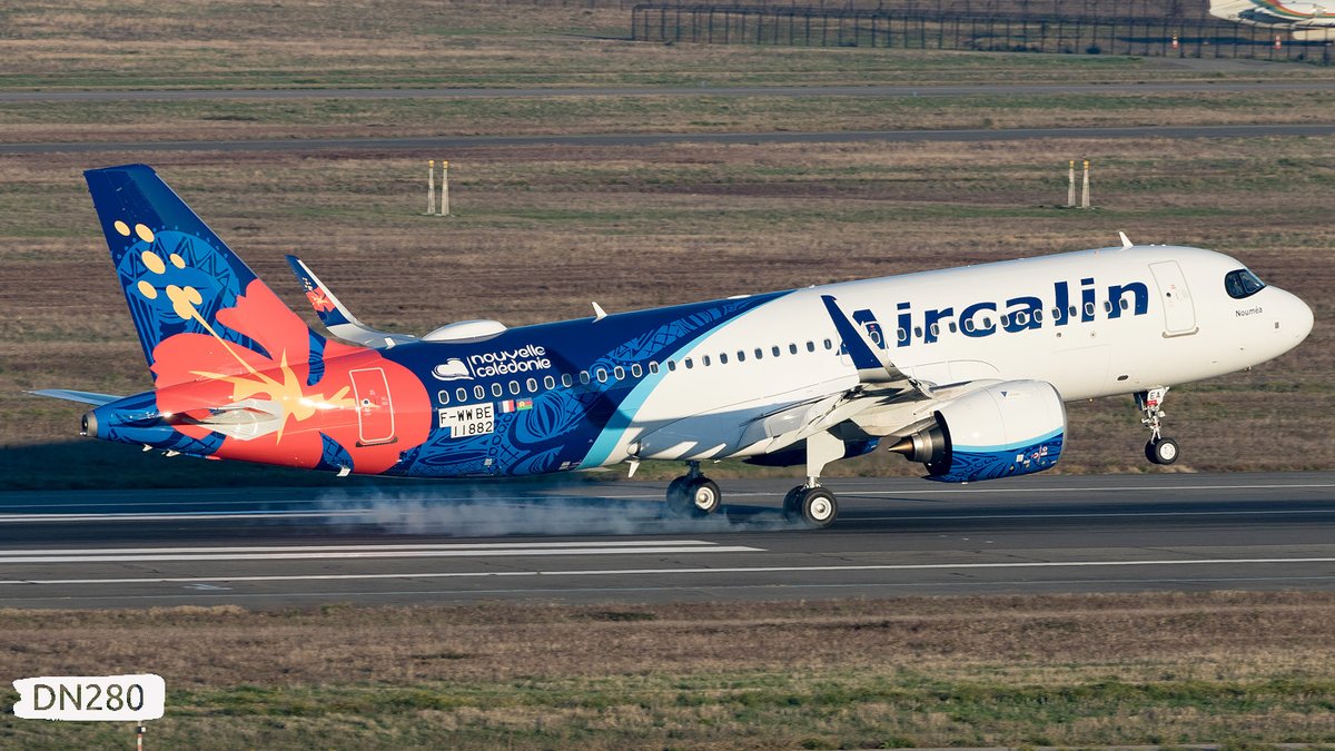 AirCalin A320-271N msn 11882 F-WWBE / F-ONEA 'Nouméa'
ACI/2 customer acceptance
TLS - 18.12.2023