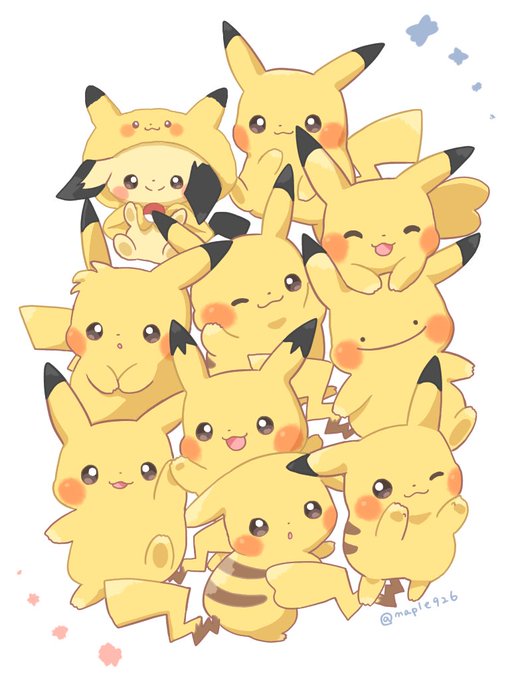 「pikachu twitter username」Fan Art(Latest)