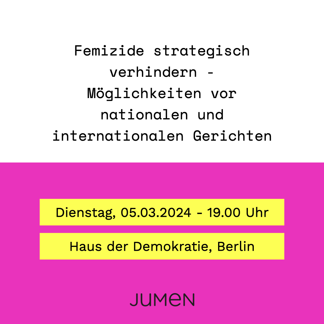 JUMEN (@jumen_org) on Twitter photo +++ Veranstaltungsankündigung +++ SAVE THE DATE
Welche strategisch-juristischen Möglichkeiten gibt es, den deutschen Staat vor nationalen und internationalen #Gerichten in die Pflicht zu nehmen?
Wann? 05.03.2024 - 19 Uhr
Wo? <a href="/HdDuM/">Haus der Demokratie</a> +++ Veranstaltungsankündigung +++ SAVE THE DATE
Welche strategisch-juristischen Möglichkeiten gibt es, den deutschen Staat vor nationalen und internationalen #Gerichten in die Pflicht zu nehmen?
Wann? 05.03.2024 - 19 Uhr
Wo? <a href="/HdDuM/">Haus der Demokratie</a>