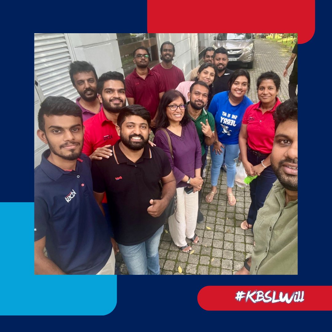 Teamwork makes the dream work! ✨

#TeamTuesdays #TeamKBSL #srilanka #Tech #techcompany #KBSLWill #KBSLWillInspire