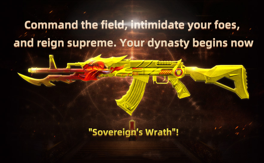 Unleash dominance with the 'Sovereign's Wrath'! Forged in the fires of power, this golden beast turns every shot into a decree. Command the field, intimidate your foes, and reign supreme. Your dynasty begins now. #ConquerWithHonor #GoldenDominion 🏰🔥👑