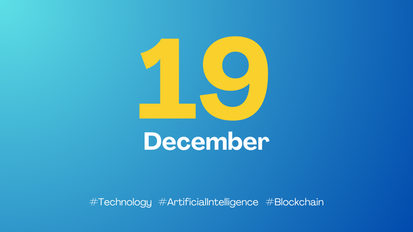 tech_traveller_'s tweet photo. ⭐️#TechTimeWarp #Dec19  

🧵Embark on a whimsical odyssey through the annals of tech history!
From the embryonic stirrings of technology to the zenith of AI and blockchain marvels.

#OnThisDayInTech

💫Where history meets future in a dance of discovery! https://t.co/5lD5MAdkVU
