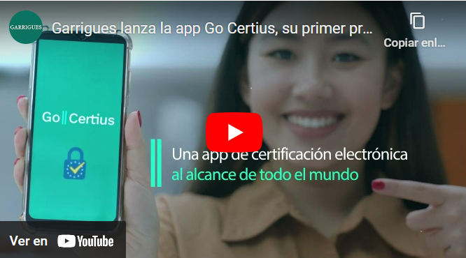 Garrigues lanza la 'app' #GoCertius, su primer producto de #confianzadigital, de la mano de <a href="/EADTrust/">EADTrust</a> 

Una app accesible para todo el mundo que genera evidencias digitales con la máxima seguridad y eficacia legal   
garrigues.com/es_ES/noticia/…